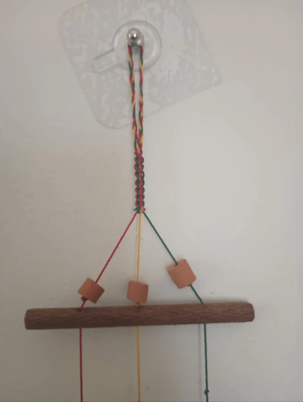 Cholitos Terracotta  Three-Figure Ceramic Wall Hanging — Multicolor